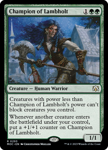 Champion of Lambholt [March of the Machine Commander] - Destination Retro
