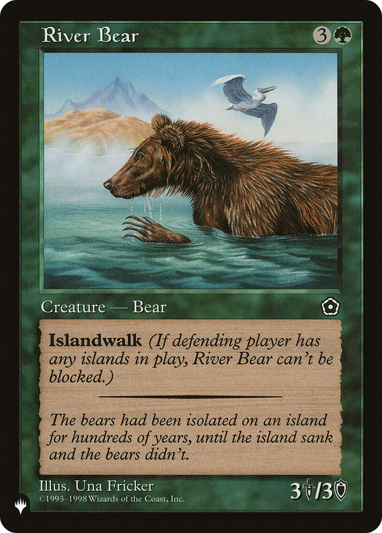 River Bear [The List] - Destination Retro