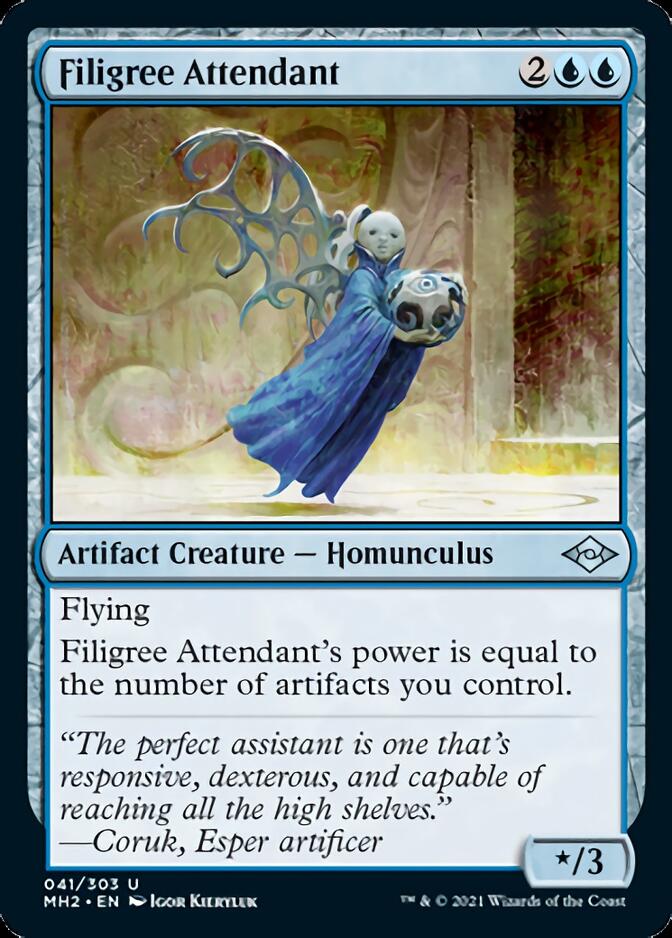 Filigree Attendant [Modern Horizons 2] - Destination Retro