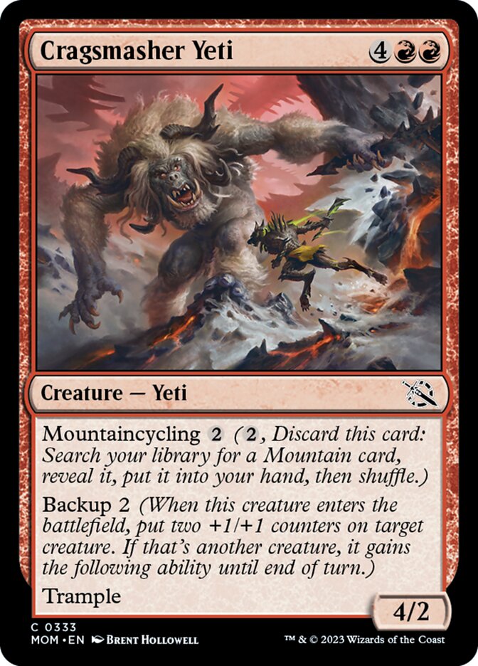 Cragsmasher Yeti [March of the Machine] - Destination Retro