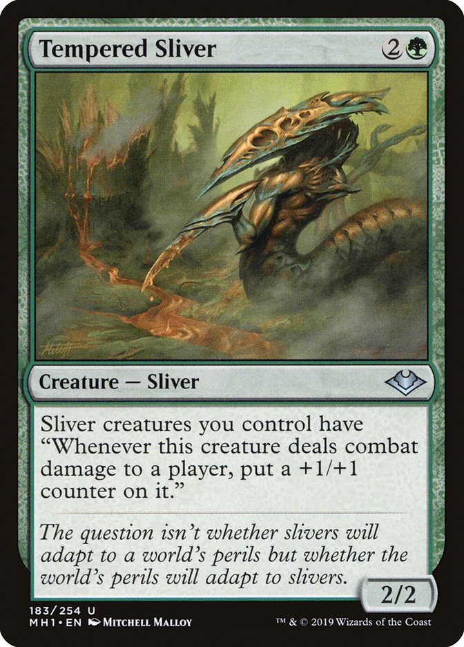Tempered Sliver [Modern Horizons] - Destination Retro