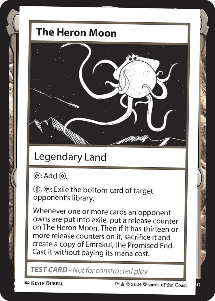 The Heron Moon [Mystery Booster 2 Playtest Cards] - Destination Retro
