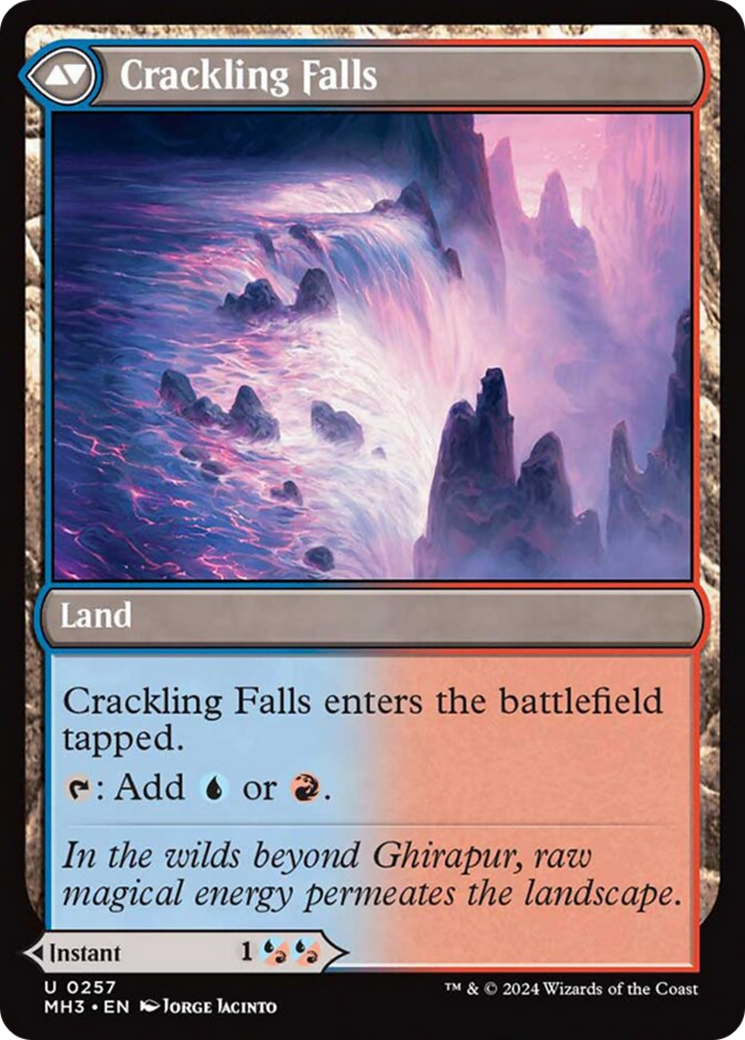 Rush of Inspiration // Crackling Falls [Modern Horizons 3] - Destination Retro