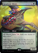 Gemhide Sliver (Extended Art) [Secret Lair Drop Series] - Destination Retro