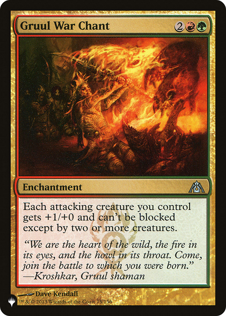 Gruul War Chant [The List] - Destination Retro
