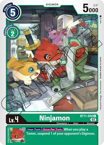 Ninjamon [BT11-050] [Dimensional Phase] - Destination Retro