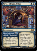 Virtue of Knowledge // Vantress Visions (Showcase) [Wilds of Eldraine] - Destination Retro