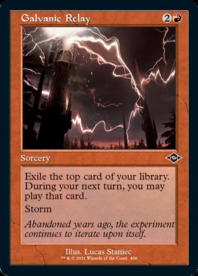 Galvanic Relay (Retro Foil Etched) [Modern Horizons 2] - Destination Retro