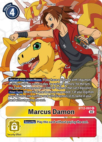 Marcus Damon [BT12-092] (Alternate Art) [Across Time] - Destination Retro