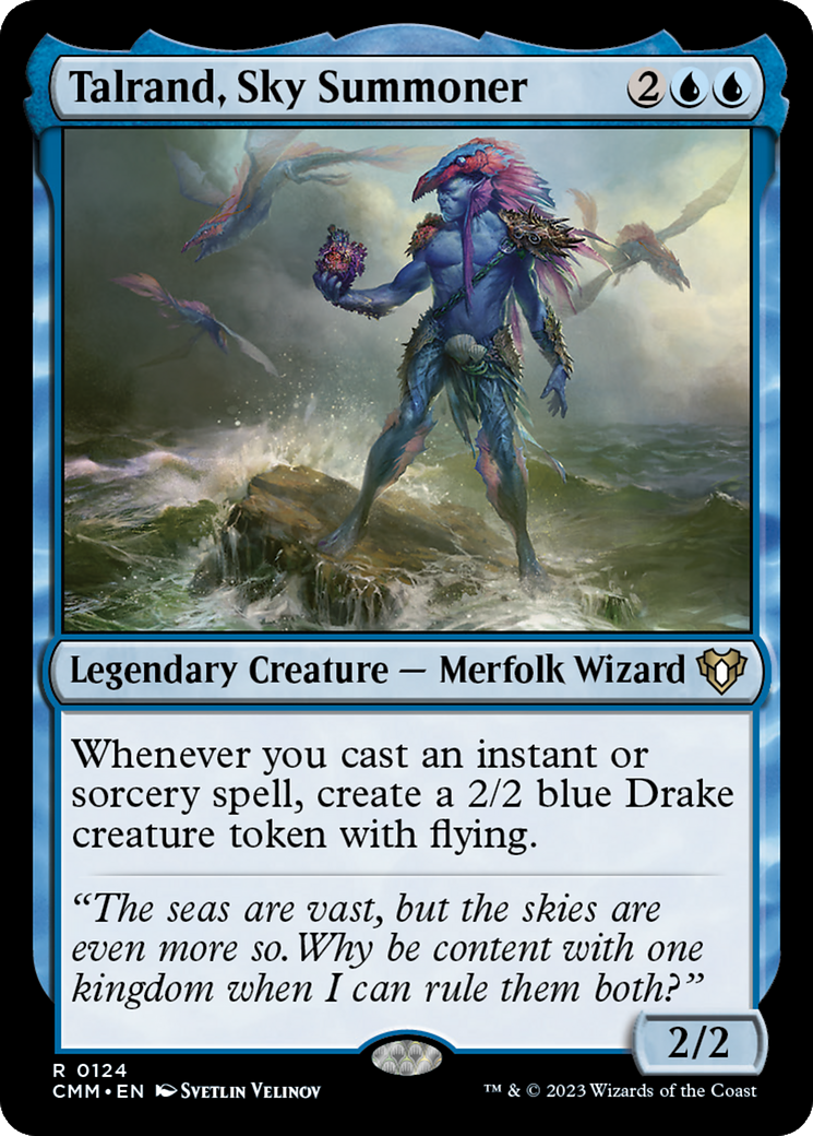 Talrand, Sky Summoner [Commander Masters] - Destination Retro