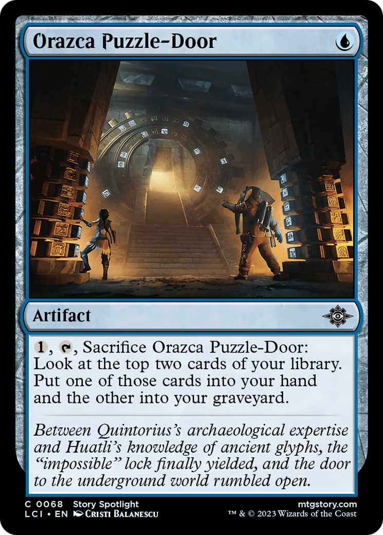 Orazca Puzzle-Door [The Lost Caverns of Ixalan] - Destination Retro