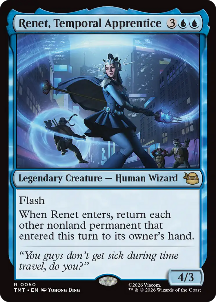 Renet, Temporal Apprentice [Teenage Mutant Ninja Turtles] - Destination Retro
