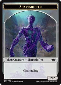 Shapeshifter (001) // Squirrel (015) Double-Sided Token [Modern Horizons Tokens] - Destination Retro