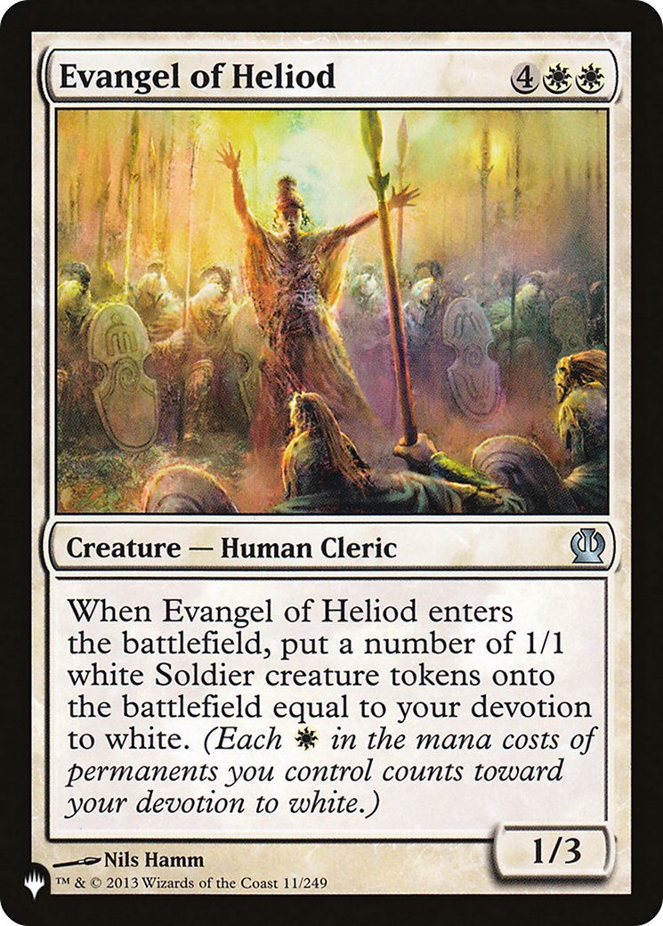 Evangel of Heliod [The List] - Destination Retro