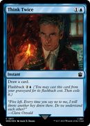 Think Twice (Surge Foil) [Doctor Who] - Destination Retro