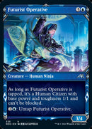 Futurist Operative (Showcase Ninja) [Kamigawa: Neon Dynasty] - Destination Retro