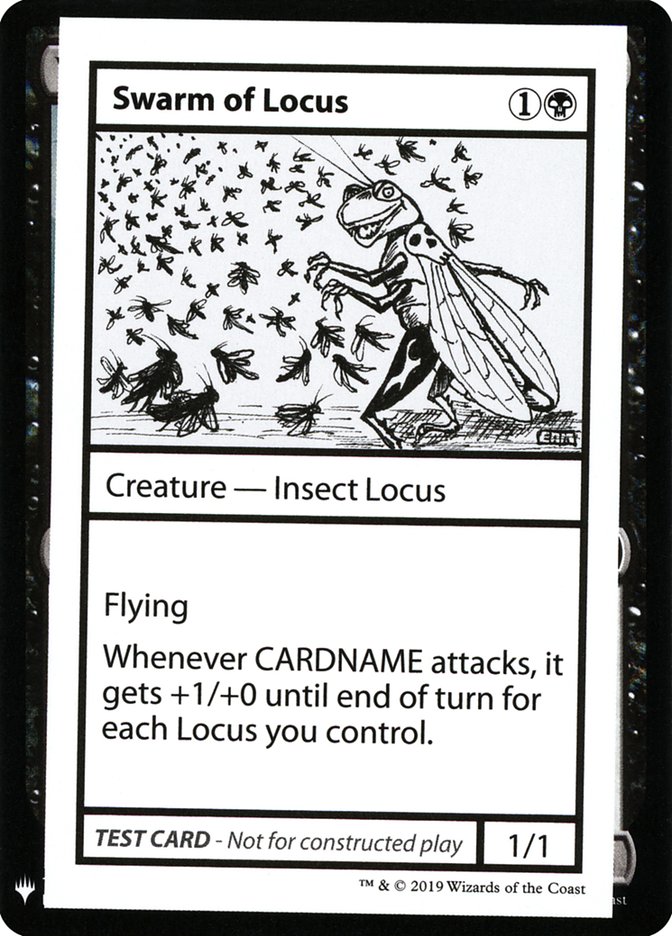 Swarm of Locus [Mystery Booster Playtest Cards] - Destination Retro