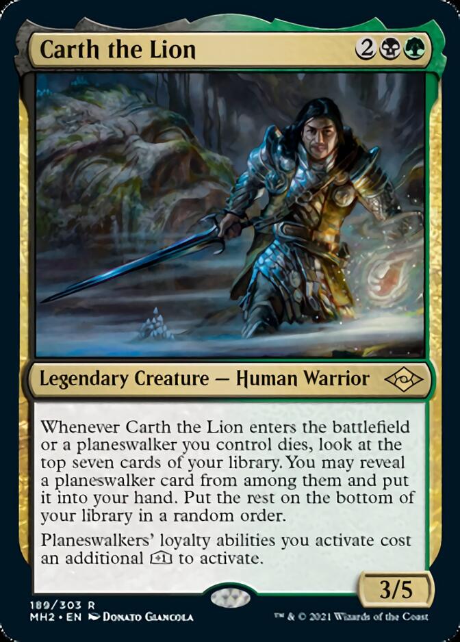 Carth the Lion [Modern Horizons 2] - Destination Retro