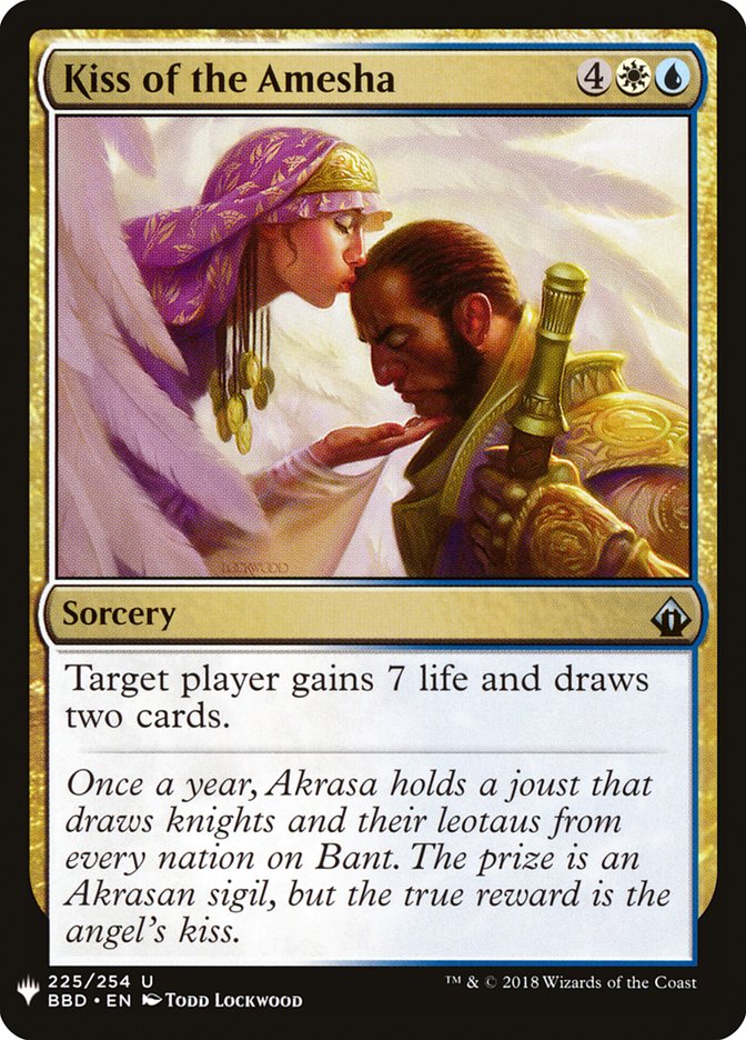 Kiss of the Amesha [Mystery Booster] - Destination Retro