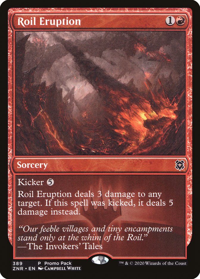 Roil Eruption (Promo Pack) [Zendikar Rising Promos] - Destination Retro