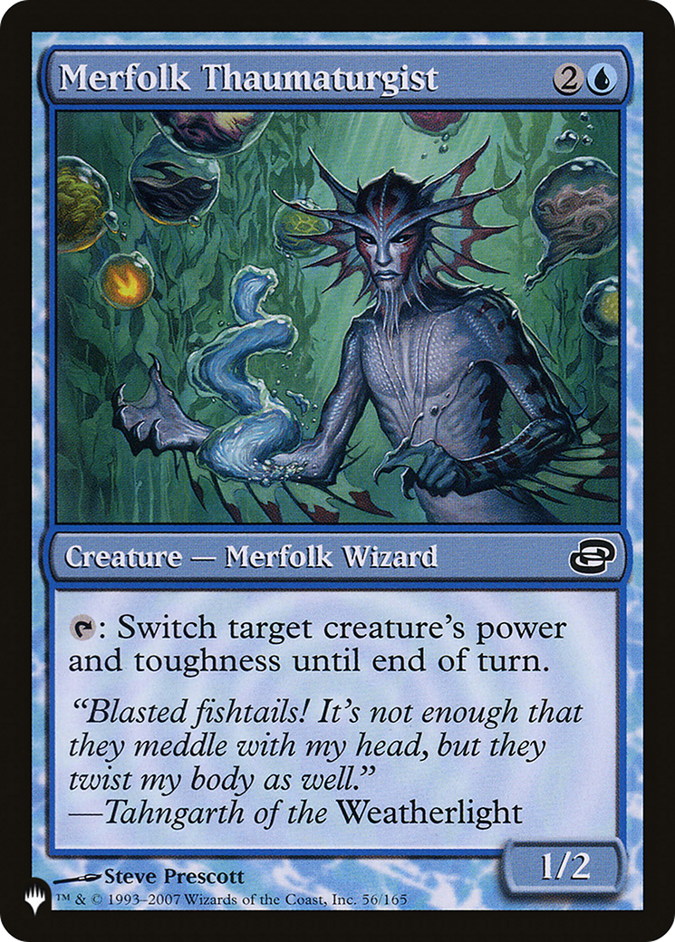 Merfolk Thaumaturgist [The List] - Destination Retro