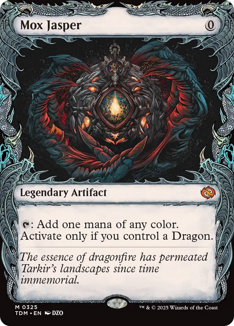 Mox Jasper (Showcase) [Tarkir: Dragonstorm] - Destination Retro