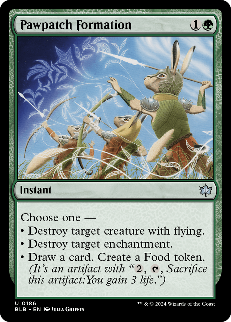 Pawpatch Formation [Bloomburrow] - Destination Retro