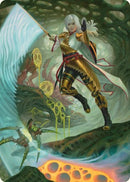 The Eternal Wanderer Art Card [Phyrexia: All Will Be One Art Series] - Destination Retro