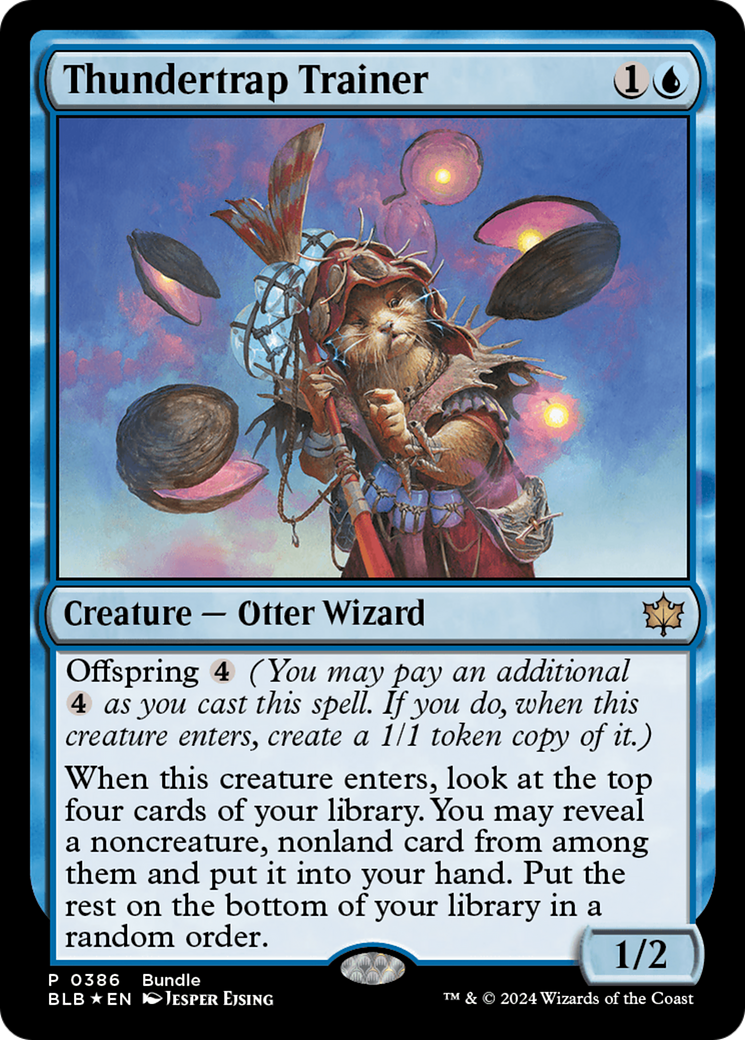 Thundertrap Trainer [Bloomburrow Promos] - Destination Retro