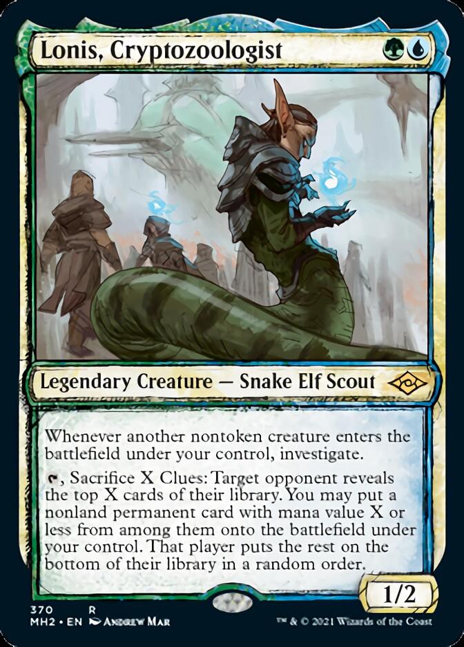 Lonis, Cryptozoologist (Sketch) [Modern Horizons 2] - Destination Retro