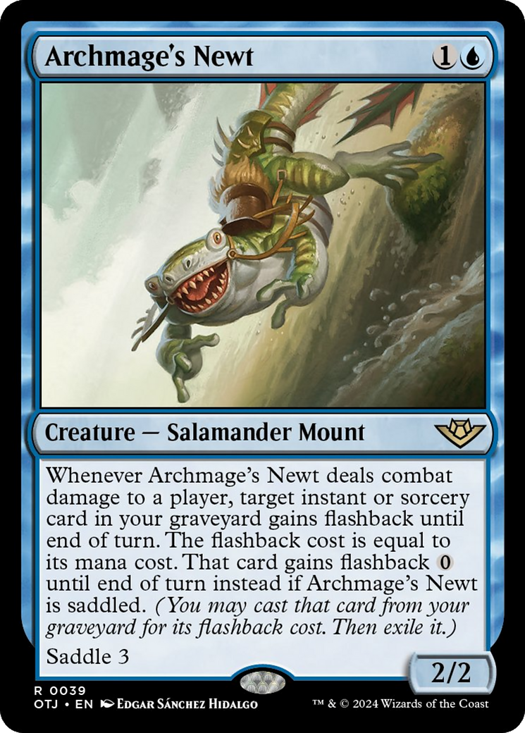 Archmage's Newt [Outlaws of Thunder Junction] - Destination Retro
