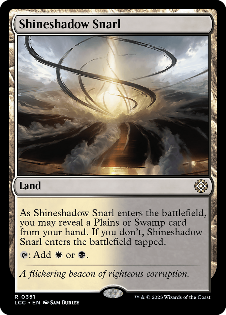 Shineshadow Snarl [The Lost Caverns of Ixalan Commander] - Destination Retro
