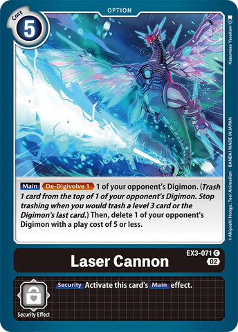 Laser Cannon [EX3-071] [Draconic Roar] - Destination Retro