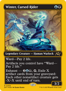 Winter, Cursed Rider (First-Place Foil) [Aetherdrift] - Destination Retro