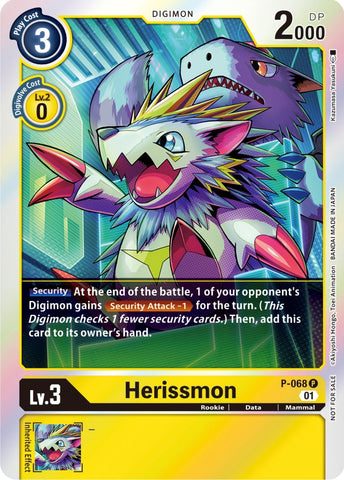Herissmon [P-068] (Limited Card Pack) [Promotional Cards] - Destination Retro