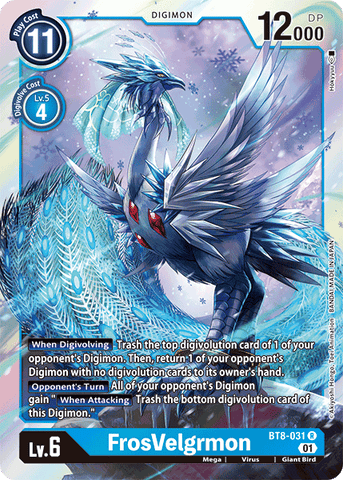 FrosVelgrmon [BT8-031] [New Awakening] - Destination Retro