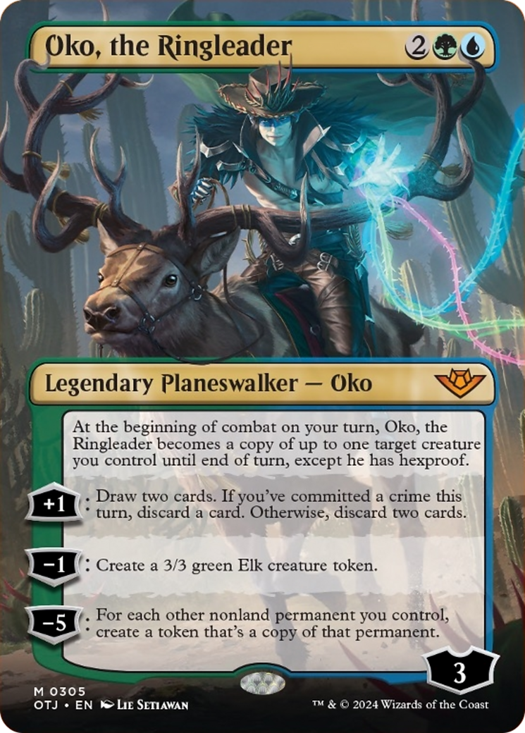 Oko, the Ringleader (Borderless) [Outlaws of Thunder Junction] - Destination Retro