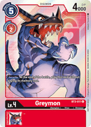 Greymon [BT3-011] (Buy-A-Box Promo) [Release Special Booster Ver.1.5 Promos] - Destination Retro