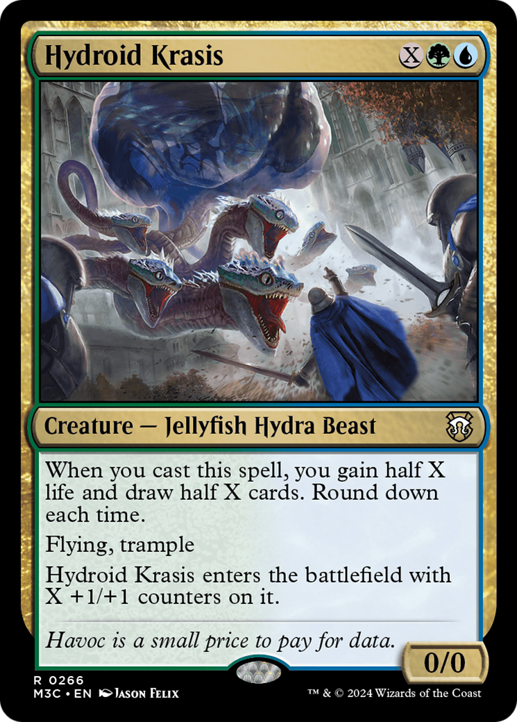 Hydroid Krasis (Ripple Foil) [Modern Horizons 3 Commander] - Destination Retro