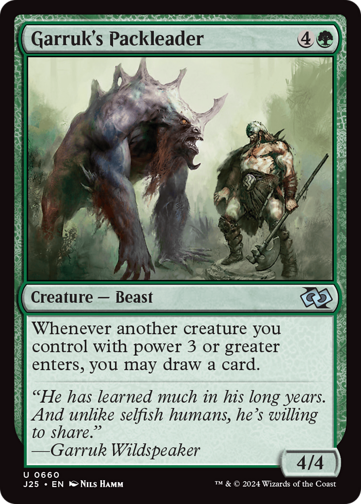 Garruk's Packleader [Foundations Jumpstart] - Destination Retro