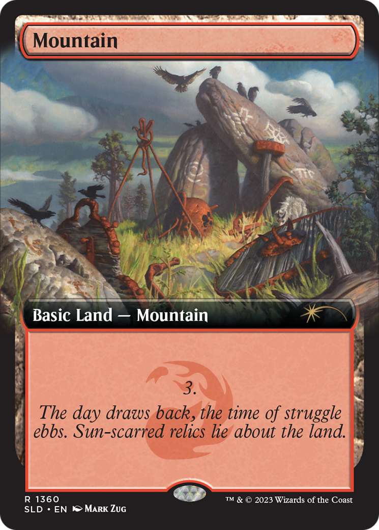 Mountain (1360) [Secret Lair Drop Series] - Destination Retro