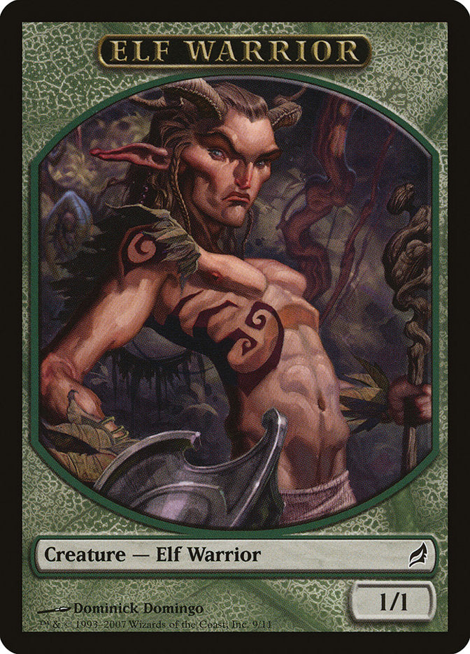 Elf Warrior Token [Lorwyn Tokens] - Destination Retro