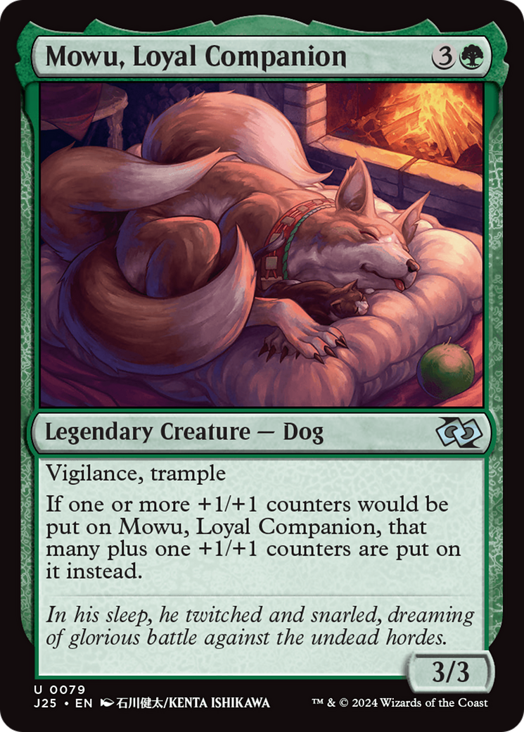 Mowu, Loyal Companion (Anime) [Foundations Jumpstart] - Destination Retro