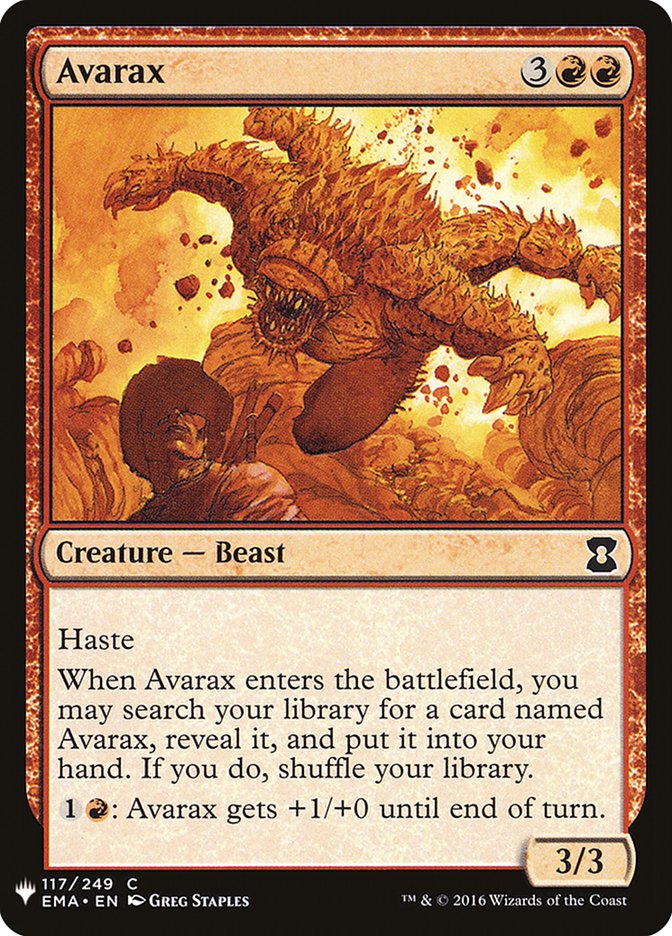Avarax [Mystery Booster] - Destination Retro