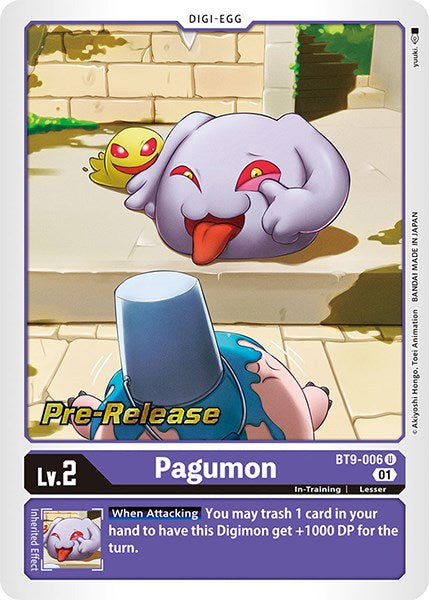 Pagumon [BT9-006] [X Record Pre-Release Promos] - Destination Retro