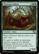 Obstinate Baloth [Foundations Jumpstart] - Destination Retro
