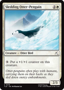 Sledding Otter-Penguin [Avatar: The Last Airbender: Eternal-Legal] - Destination Retro