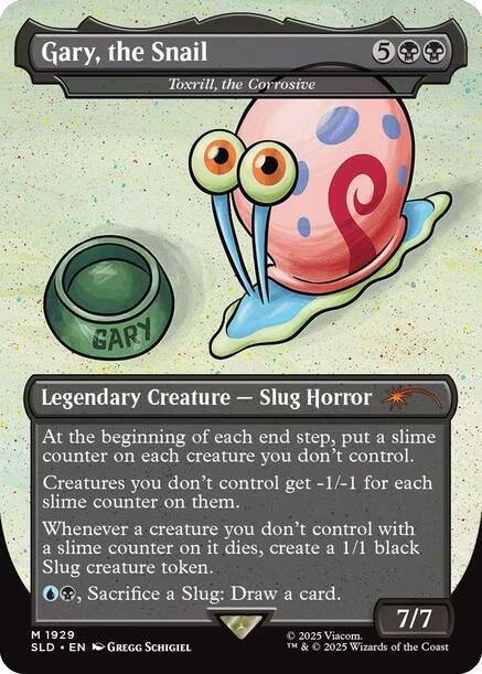 Gary, the Snail - Toxrill, the Corrosive [Secret Lair Drop Series] - Destination Retro