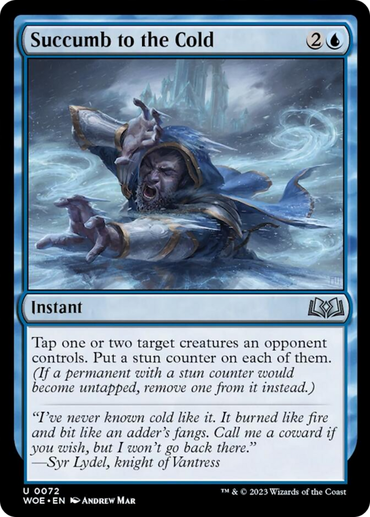 Succumb to the Cold [Wilds of Eldraine] - Destination Retro