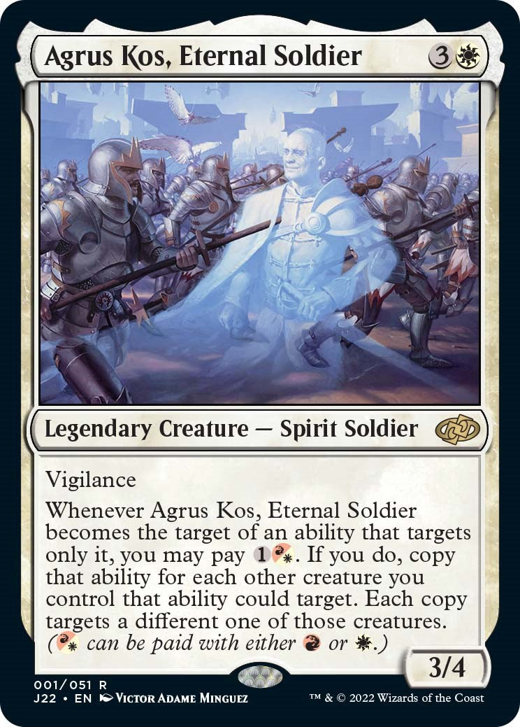 Agrus Kos, Eternal Soldier [Jumpstart 2022] - Destination Retro